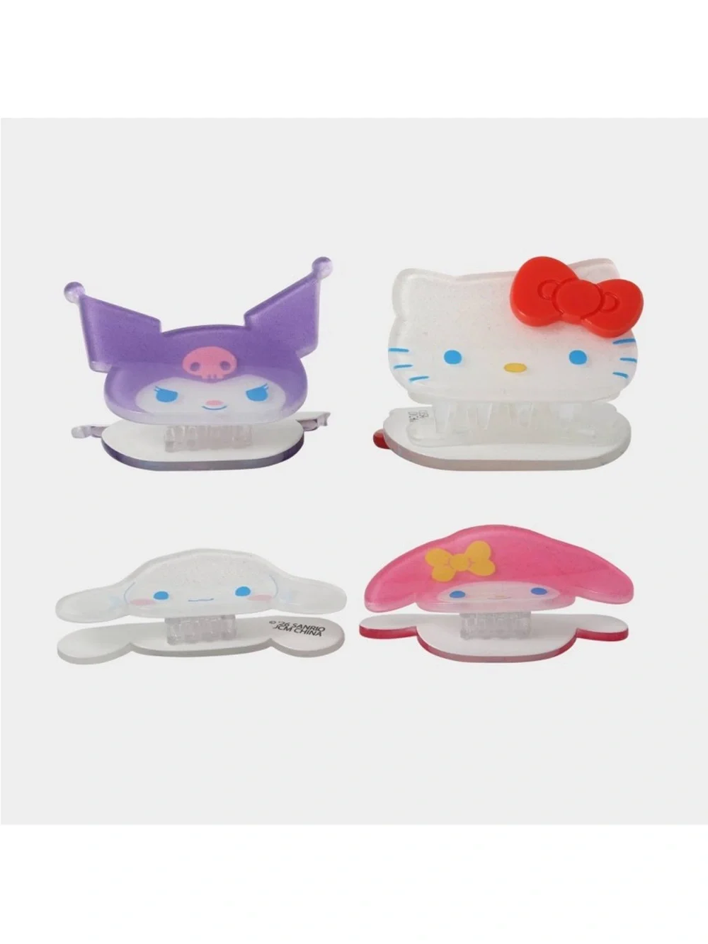Sanrio Hello Kitty and Friends Claw Clip Set